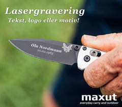 Lasergravering - Tjeneste - www.maxut.no